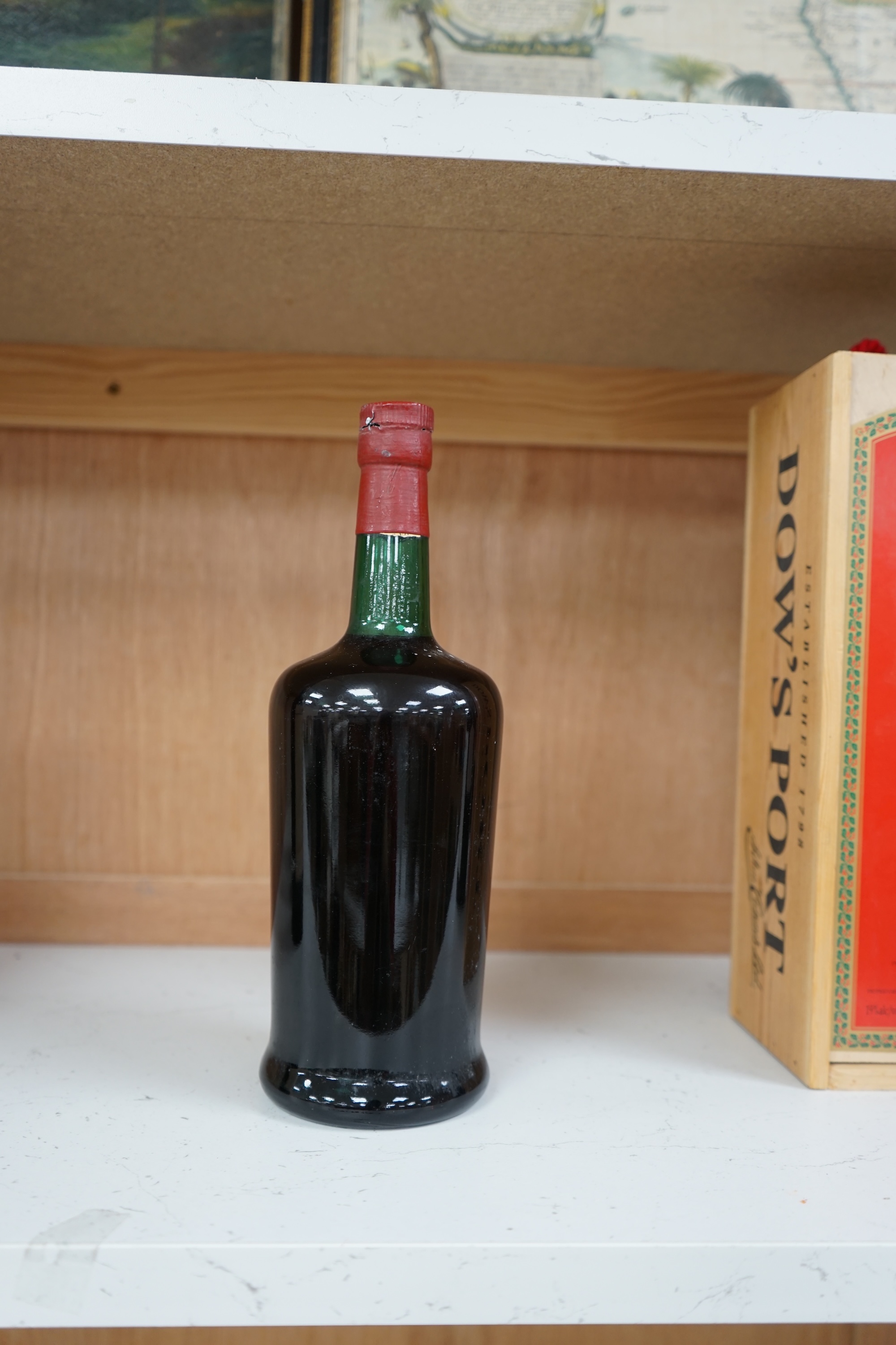 A bottle of Rocha's ruby port 1964. Condition - fair to good.